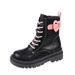 European Warm Series Martin Women 2025 Autumn New Pink Heart Thick Sole Short For Petite Students Sweet Cool Slim Boots_vogvips.com