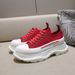 High Version White Sneakers For Women 2022 New Platform Thick Sole Height Increasing Casual Versatile Low-top_vogvips.com