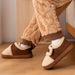 Thick Sole Furry Outdoor Wear 2025 New Plush Warm High-End Cotton Slippers For Women Home Use In Winter_vogvips.com