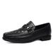 Men's Doudou Shoes Leather Casual Shoes Gouge Leather Shoes Men's Loafers Men's Shoes Single Shoes_vogvips.com