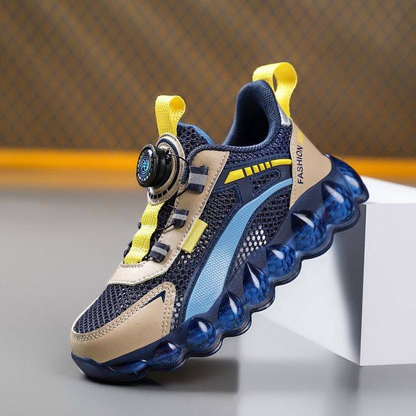 Children's Sports Shoes New Breathable Single Net Running Shoes For Boys And Girls CuHK Children Soft Soled Air Cushion Children's Shoes_vogvips.com