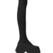 Plus 2023 New Thick Knitted Women High Heel Two-Way Stretch Wool Cotton Boots Size 42_vogvips.com