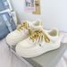 College Style Height Increasing White For Women, New Autumn Sponge Women's Versatile S, Thick Soled Board_vogvips.com