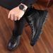 Euro Step Men's Winter Cotton Leather Wool Plus Velvet Thickened Non-Slip Wear-Resistant Cowhide Business Shoes_vogvips.com