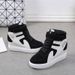 Sexysexy Womens Wedges Shoes High Thick Bottom Platform Leisure Sports Shoes High Top Sneakers For Women_vogvips.com