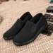 Spring Black Cotton Cloth Loafers Footwear Casual Sneaker Dad Mens Slip On Work Light Male Kung Fu Shoes 240626_vogvips.com