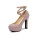 Foreign Trade European And American Nightclub Sexy High Chunky Heels, Large Size Women's Shoes, Single Shoes 34-50,_vogvips.com