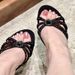 Round Rhinestone High Sandals Open Toe 2025 Summer One Strap Socialite Outdoor Wear Thin Heel Black Half Slippers_vogvips.com