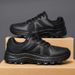 Euro Step Summer New Training For Men, Low-top Black Breathable Non-slip Rubber Ultra-light Running Shoes, Security Shoes With_vogvips.com