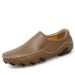 Crocodile Pattern Business European Style Men's Octopus Driving Shoes High-end Genuine Leather Casual Loafers_vogvips.com