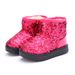 Kids Winter Boots With Glitter – Warm & Stylish Snow Boots For Girls – Lightweight & Comfortable – Sizes 21-38_vogvips.com