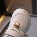 New Boy Daddy Shoes Girl Baby Cartoon Shoes Girl Preppy Little White Shoes_vogvips.com