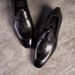 Step On Tassel Sleeve Men's British And Korean Style Trendy Business Dress Leather Oversized Breathable Casual Shoes,_vogvips.com