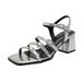 Rhinestone Women, Summer Square Toe High Heels For Outer Wear, Fashionable And Elegant, Chunky Heel, Fairy Style_vogvips.com