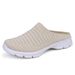 Summer Mesh Breathable Home Indoor Slippers Men Thick Bottom Slides Fashion Couple Walking Shoes Chanclas Hombre_vogvips.com