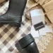 Designer Heel Thick Sole Long Fashion Square Toe Men Women Rubber Boots New Waterproof Anti Slip High Tube Rain Shoes_vogvips.com