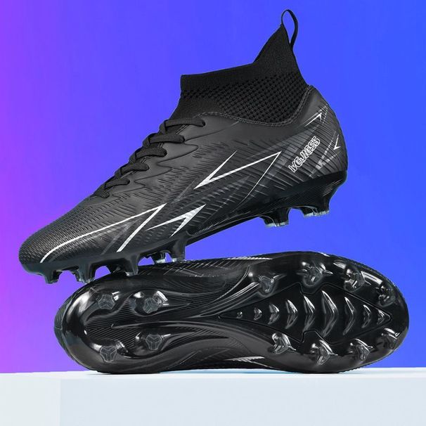 Summer High-Top Student Outdoor Turf Top Quality Sports Training Competition Non-Slip Football Shoes For Men And Women With Long_vogvips.com