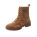 Combat Training Boots Height Increase Breathable Martin Boots Fur Hiking Shoes Wear-resistant Outdoor Boots_vogvips.com