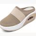 2025 New Large Baotou Slippers For Women With Mesh And No Rear Heels_vogvips.com