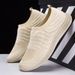 New Spring/Summer Men's Mesh Shoes Breathable Flyknit Casual Trendy Versatile Running Shoes Wholesale_vogvips.com