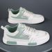 Men's Summer New Breathable Thin Hollow Mesh Canvas Korean Version Versatile Small White Thick Soled Board, Trendy_vogvips.com