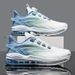 Four Seasons Foreign Trade New Large Size Men's With Full-Length Air Cushion, Breathable Casual Running Shoes For_vogvips.com