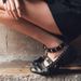 Retro Rivet Shoes For Women Spring And Autumn Fashion Round Head Versatile Ballet Shoes One Strap Casual Flat Shoes Black_vogvips.com