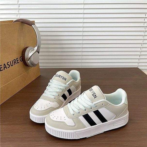 Women's Retro Fashion Sneakers Spring/Summer Casual Street Style Loaf Shoes Classic Student Ins Loafers_vogvips.com