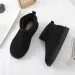 Winter Warm Fleece Lined Short Boots Unisex 2025S New Anti Slip Soft Sole Comfortable Puffy Cotton Shoes Men Women Size_vogvips.com