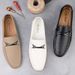 Men's Loafers Large Size Trendy Driving Casual Leather Shoes_vogvips.com