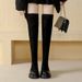 S529-1 Huiliya Petite Thick-Soled Round-Toe Fashion 2025 Korean Version Fashionable Comfortable Stretch Slim Boots For_vogvips.com