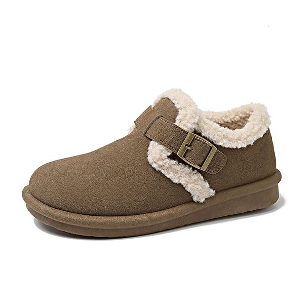 thick-soled Velvet Women's Cotton Shoes Thickened Warm-soled Casual Shoes Cotton Shoes_vogvips.com