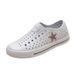 Crocodile Leather Men's Summer Soft Bottom Hollow Waterproof Closed-toe Couple Beach Shoes_vogvips.com