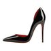 Side Empty Red Sole Nude Heels Women New Spring And Autumn Style Pointed Professional Non Tiring Feet Slim High_vogvips.com