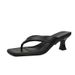 High Flip-Flops For Women, Summer Outdoor Fashion 2026 New Style, French Square Toe Small Heel Sandals_vogvips.com