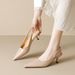 2026 Spring/Summer New Versatile Sandals For Women, Fairy-Style Single Shoes With Thin , Mid-Heel Pointed-Toe High_vogvips.com