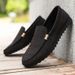 Spring And Autumn Slip-on Loafers, Korean-style Old Beijing Cloth Men's Casual Shoes, Breathable Work Shoes For Men_vogvips.com