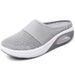 Women Wedge Premium Slippers Vintage Anti-slip Casual Female Platform Retro Shoes Plus Size Orthopedic Diabetic Sandals_vogvips.com
