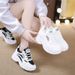 Foreign Trade Cross-Border Dad For Women, Ins Trendy Shoes, Thick-Soled Versatile Autumn Indoor Height-Increasing Casual_vogvips.com