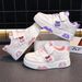 Children's Low-Top Sneakers, Casual New Spring And Autumn Student White Shoes, Versatile Soft-Soled Girls' Shoes_vogvips.com