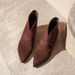 Women's Pointed Toe Ankle Boots Low-Cut Vintage V-Cut Chunky Heel Shoes Suede Lace-Up Winter Spring Fall Booties_vogvips.com