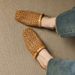 Breathable Woven Hollow Toe Closed-Toe Sandals For Women New Summer Casual Mesh Half Slippers_vogvips.com