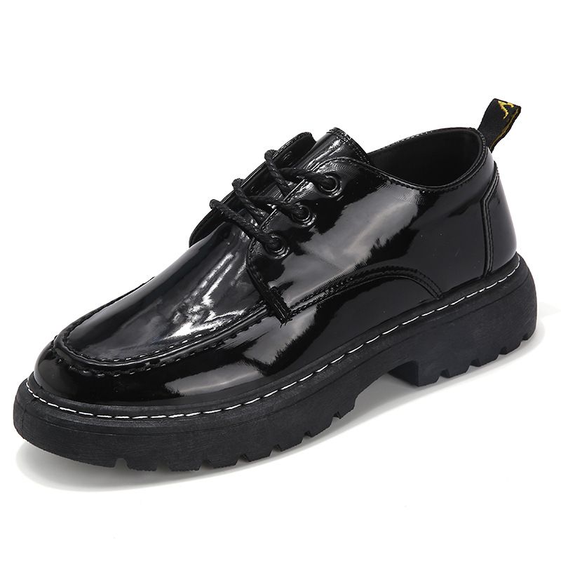 Men's Shoes High Quality Leather Shoes Men's Shoes Derby Spring New Business Low Top Small Leather Shoes Youth Casual Shoes Shoes_vogvips.com