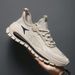 Cross-border Summer Breathable Anti-odor Running Sports Casual Mesh Shoes, Men's Black Work Safety Trendy Shoes_vogvips.com