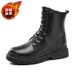 Martin 2025 New Work Non-Slip Waterproof Cotton Mid-Calf British Leather Shoes Motorcycle Boots Men_vogvips.com