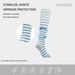 sports elastic compression socks spring and summer new professional sports socks running socks women's anti slip sweat absorbent long tube pressure_vogvips.com