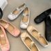 Evening Style Gentle Flat Satin Ballet Flats 2025 New Spring Shallow Boat Mary Jane Women's Shoes_vogvips.com