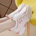 2025 Spring And Autumn New Breathable Leather Sneakers For Women Korean Style Versatile Thick-Soled Casual Running Shoes_vogvips.com