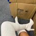 Women's Autumn/Winter Pointed Toe Chunky Heel Knitted Over The Knee Boots, European And American Style, Plus Size, Elastic Wool Socks, Long Boots_vogvips.com