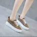 Flat Bottomed Round Toe Low Shallow Cut Leopard Print Panel Are Comfortable Breathable Fashionable Simple Casual Shoes_vogvips.com